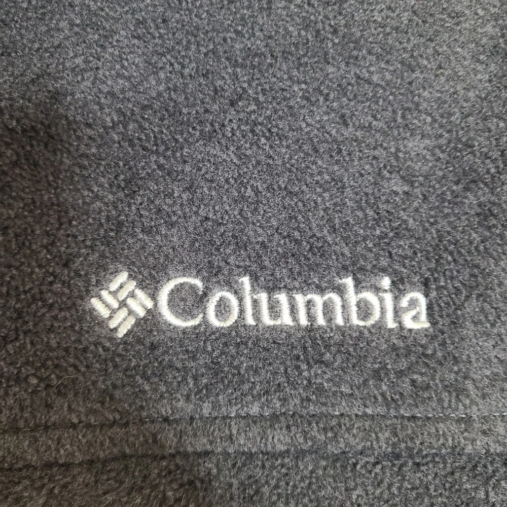Columbia Steens Mountain Full Zip‎ Fleece Jacket Mens Medium Charcoal Gray